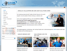 Tablet Screenshot of gssm-solutions.com